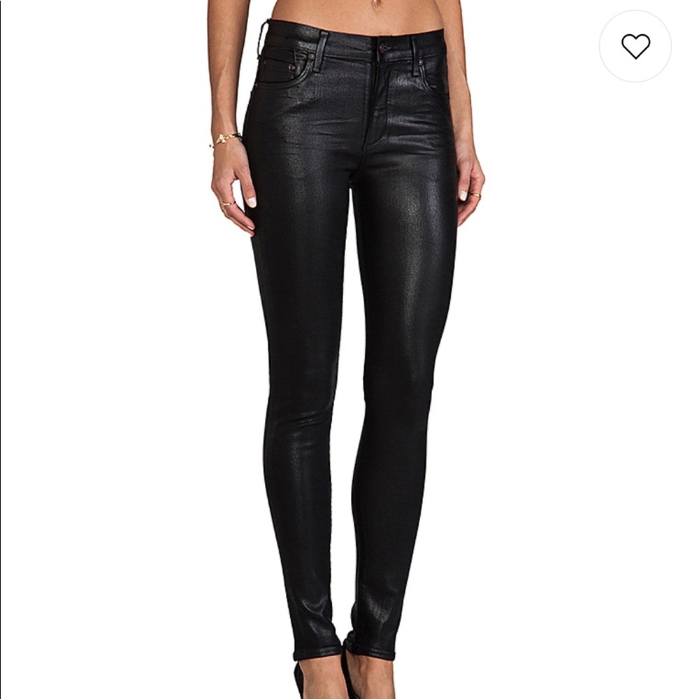 Worn 3 times- Citizens of Humanity coated denim